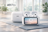 ¡Auriculares Bluetooth A9 Pro: Sonido Premium con Pantalla Táctil Inteligente!