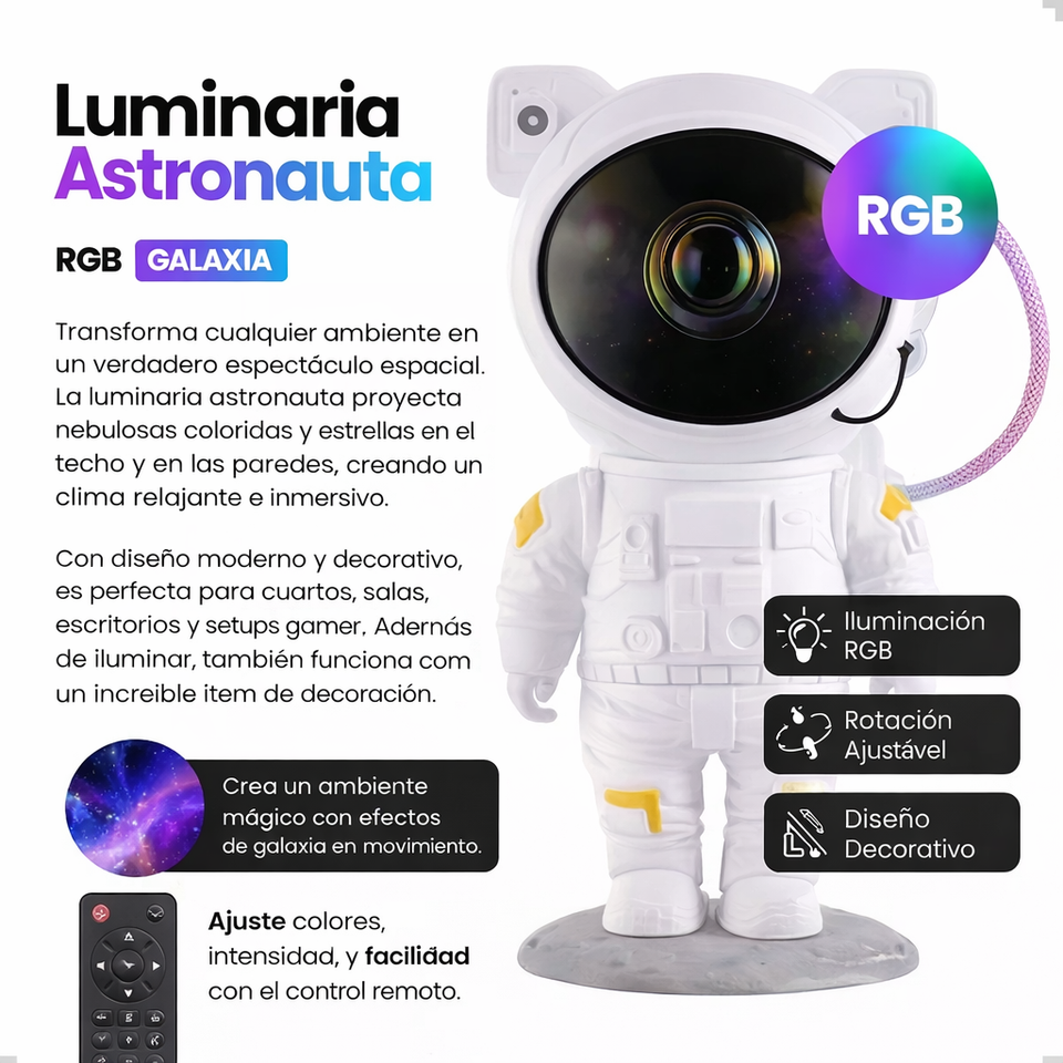 Proyector de Estrellas Astronauta