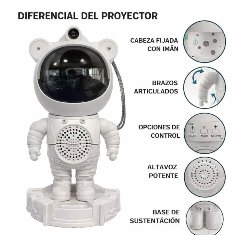 Proyector de Estrellas Astronauta