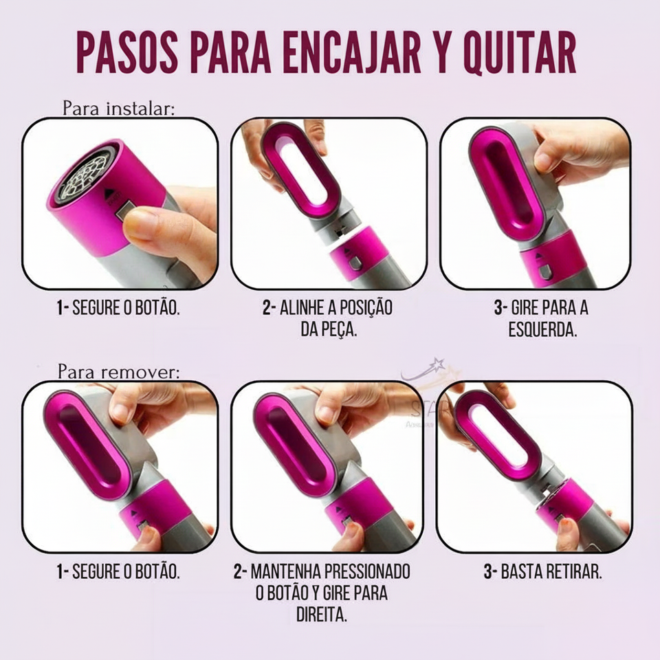 Cepillo eléctrico multifunción 3 en 1 - REMINGTON