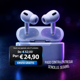 AirPods Blancos True Wireless – ¡Libertad Sonora con 30h de Batería e IPX7!