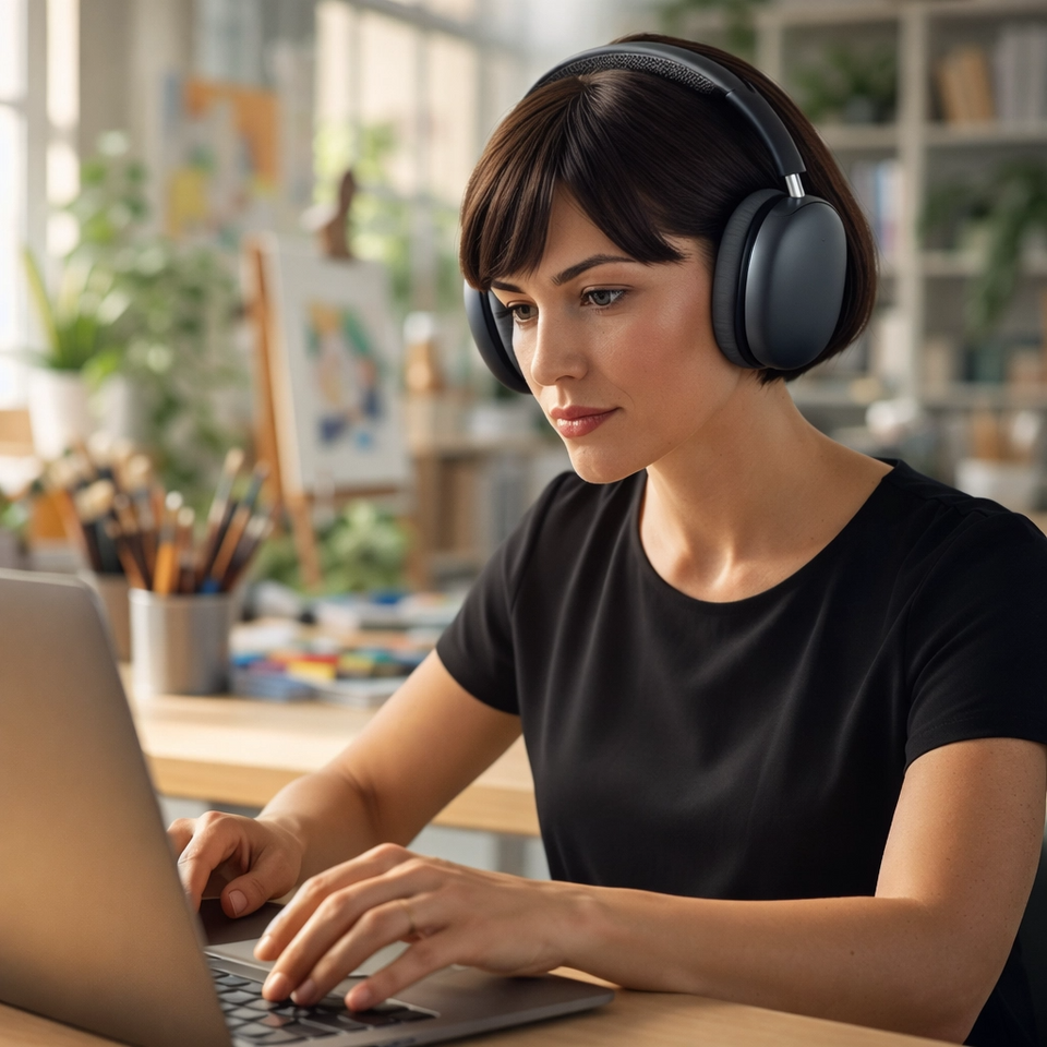Pack Dual de Audio: AirMax Over-ear + Auriculares TWS In-ear – Calidad y Estilo en un Solo Combo