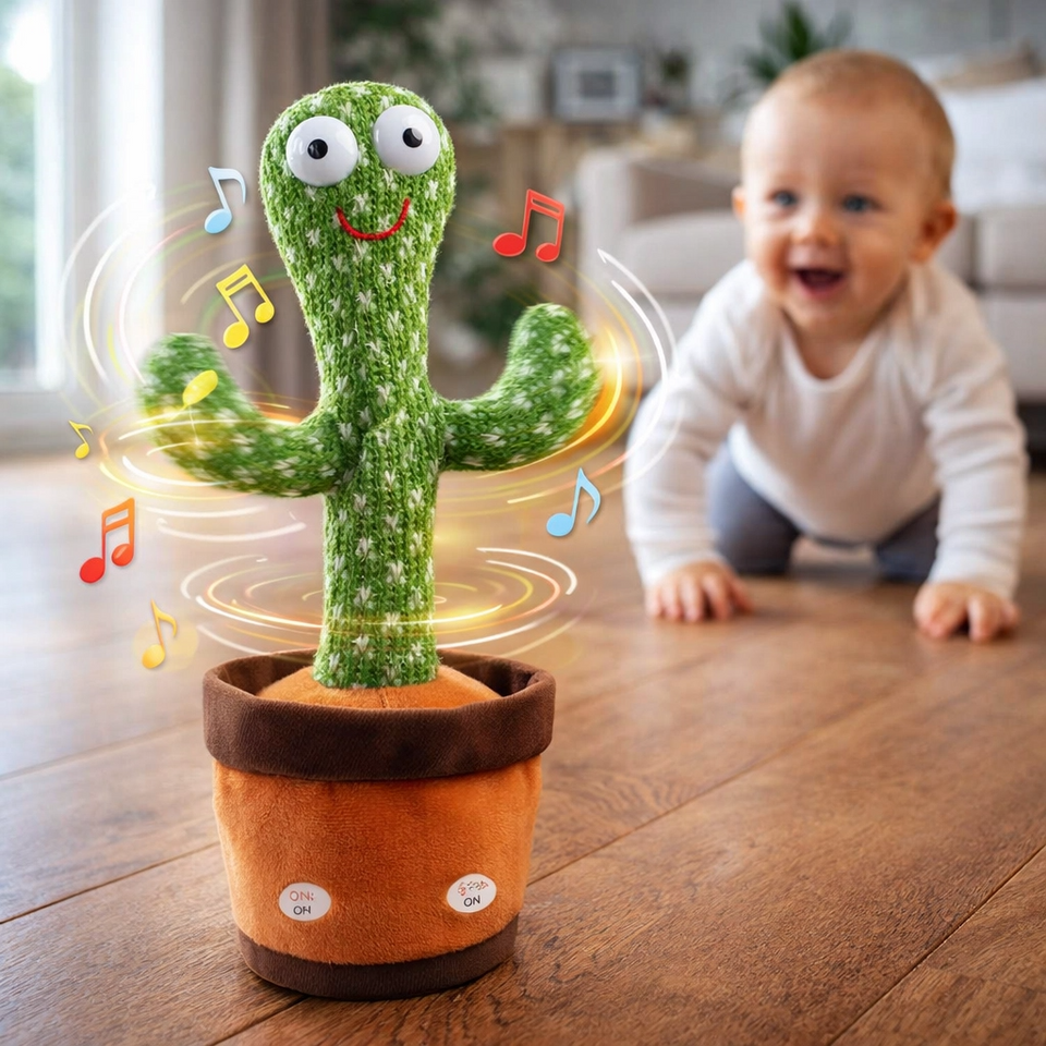 Cactus Bailarín: El Compañero que Repite, Canta y Baila – ¡La Sensación de las Fiestas!