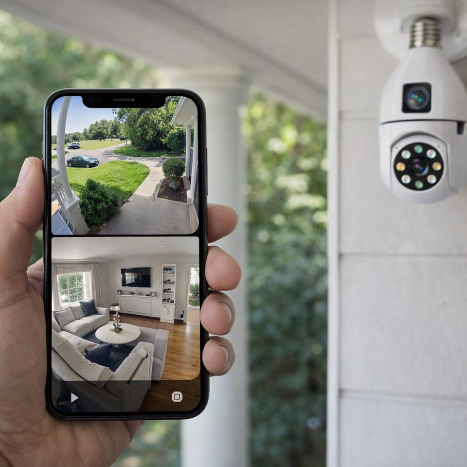 Cámara Inteligente 1080P — Seguridad Real, Tranquilidad al Instante