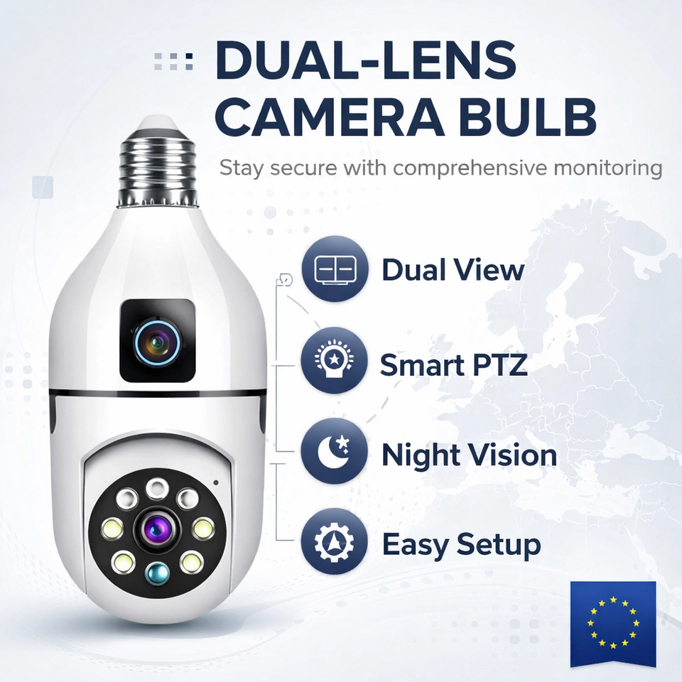 Cámara Inteligente 1080P — Seguridad Real, Tranquilidad al Instante