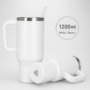 Botella Térmica 1200ml: Aislamiento 24h + Diseño Premium en Acero Inoxidable