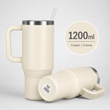Botella Térmica 1200ml: Aislamiento 24h + Diseño Premium en Acero Inoxidable