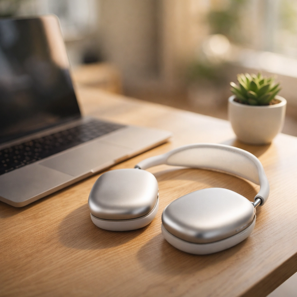 ¡AirMax P9: Auriculares Bluetooth con Subwoofer, Conforto Máximo y Ruido Cero!