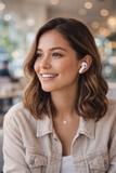 AirPods Blancos True Wireless – ¡Libertad Sonora con 30h de Batería e IPX7!