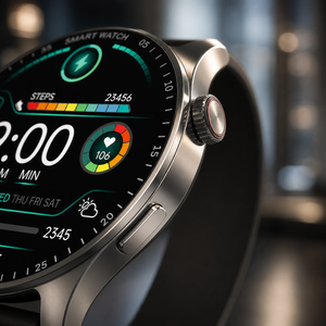 Smartwatch MS3: Llamadas Bluetooth + Monitor de Sueño + Diseño Premium – Tu Compañero Inteligente 24/7