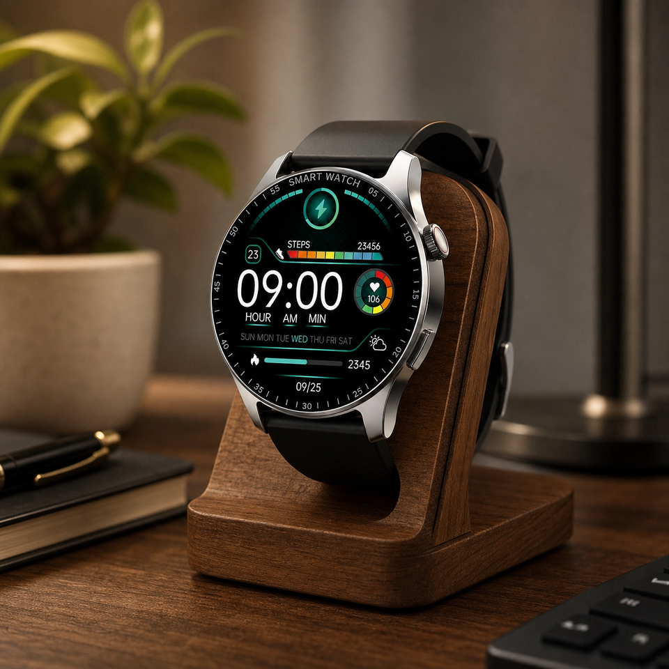 Smartwatch MS3: Llamadas Bluetooth + Monitor de Sueño + Diseño Premium – Tu Compañero Inteligente 24/7