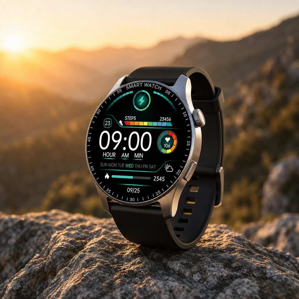 Smartwatch MS3: Llamadas Bluetooth + Monitor de Sueño + Diseño Premium – Tu Compañero Inteligente 24/7