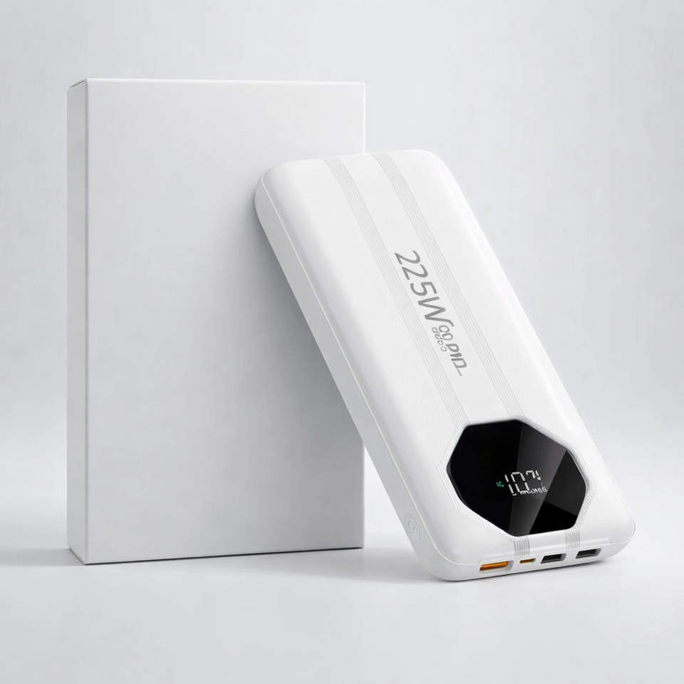 Power Bank de 10.000mAh con carga rápida PD de 22,5W y cables integrados para acompañarte a donde vayas