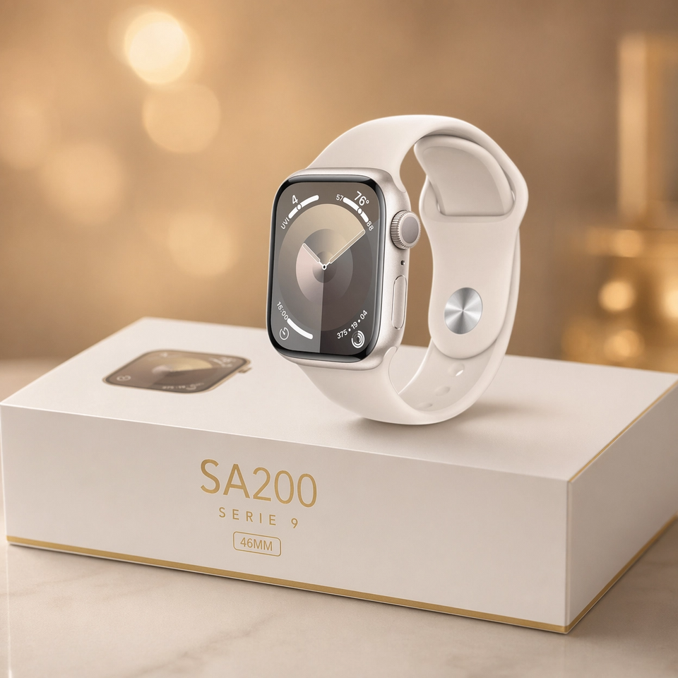 Smartwatch SA200 Serie 9: Elegancia sin límites para tu éxito diario