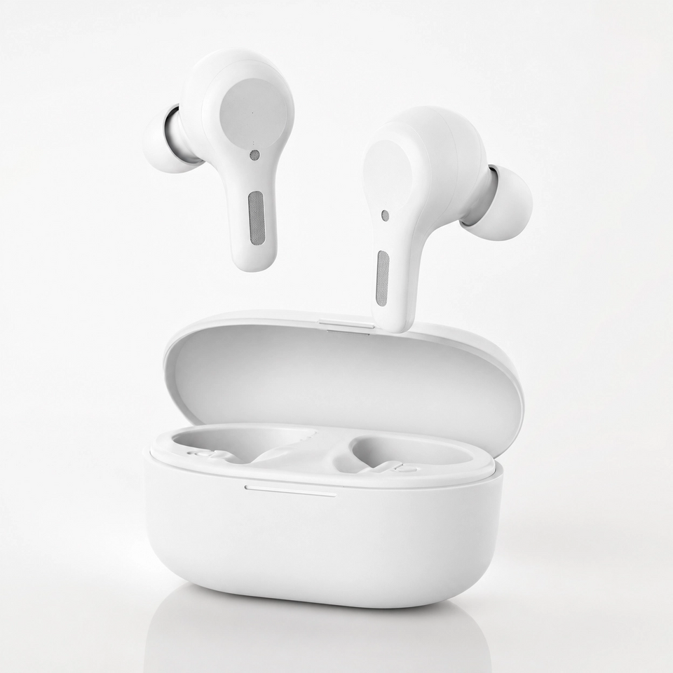 Auriculares TWS Premium – Cancelación de Ruido Electrónica con Sonido Cristalino